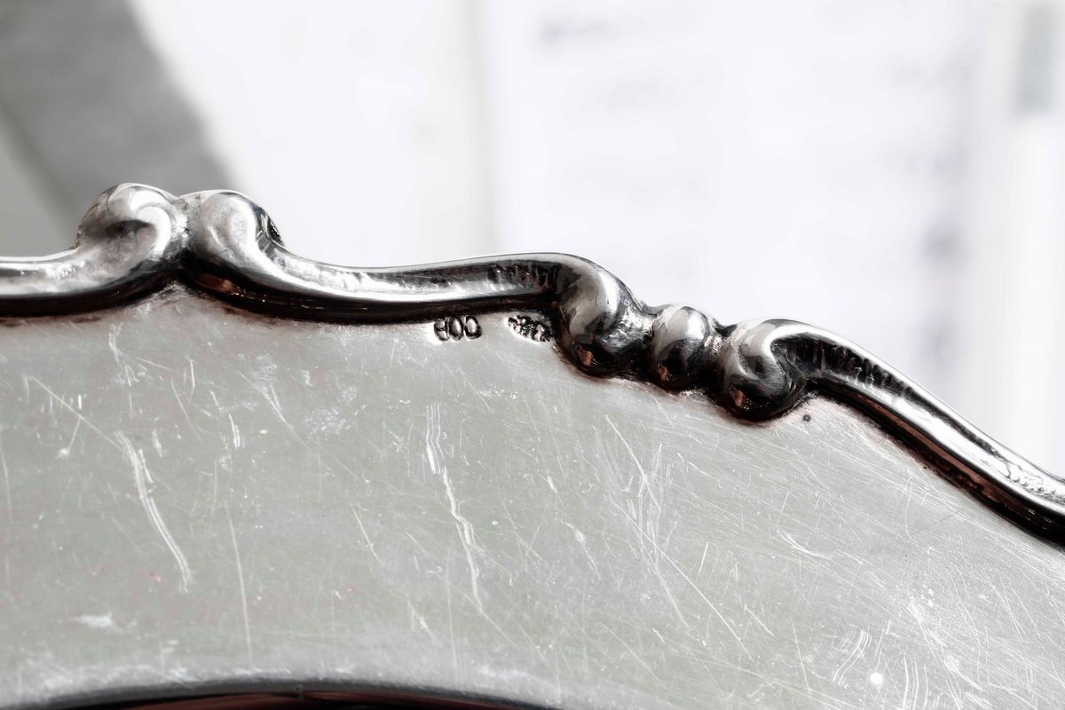 Sei Piattini in Argento. Argenteria Italiana del XX Secolo