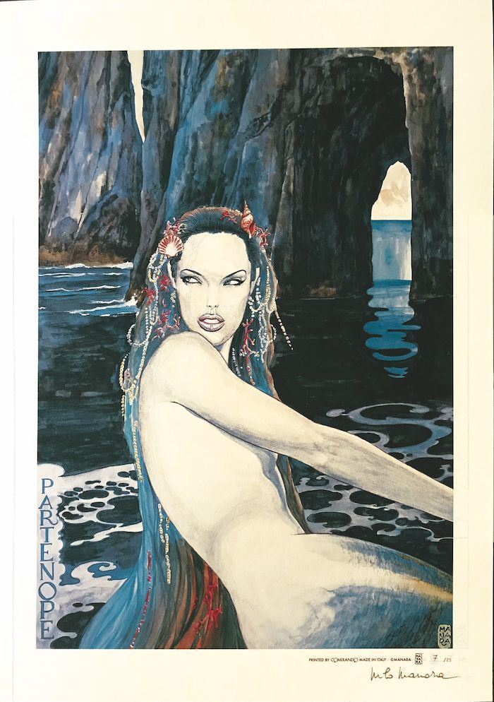 Milo Manara (1945) PARTENOPE  - Auction Vintage Posters - Cambi Casa d'Aste