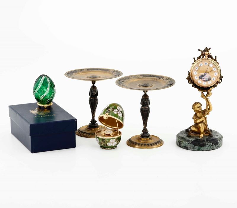 Lotto di diversi oggetti. XIX-XX secolo  - Auction The Bucci-Errani collections in Faenza - Cambi Casa d'Aste