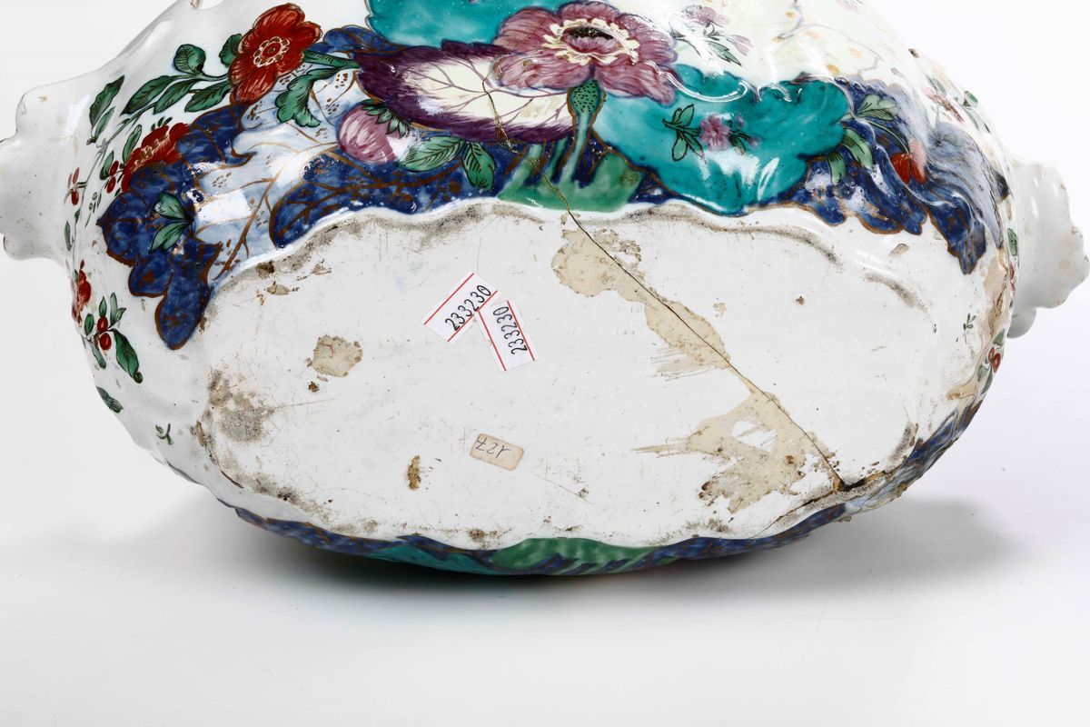 Coppia di Rinfrescabicchieri Venezia, Manifattura di Geminiano Cozzi, 1769-1790 Circa
