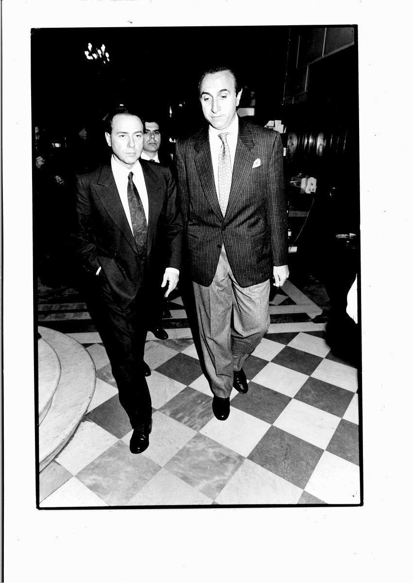 Vezio Sabatini (1939-1995)silvio Berlusconi, Pippo Baudo, Raffaella Carrà