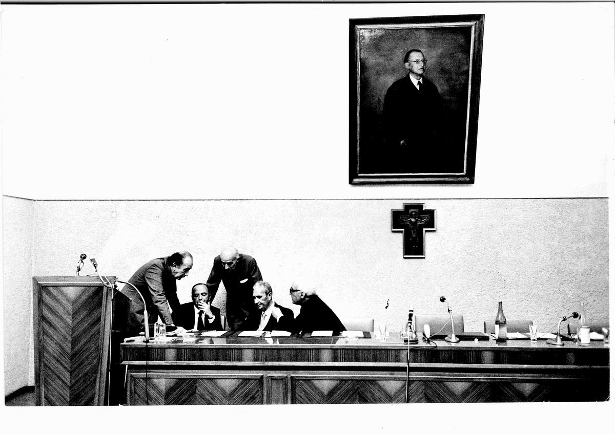 Vezio Sabatini (1939-1995)cattin, Morlino, Salizzoni, Moro, Gui