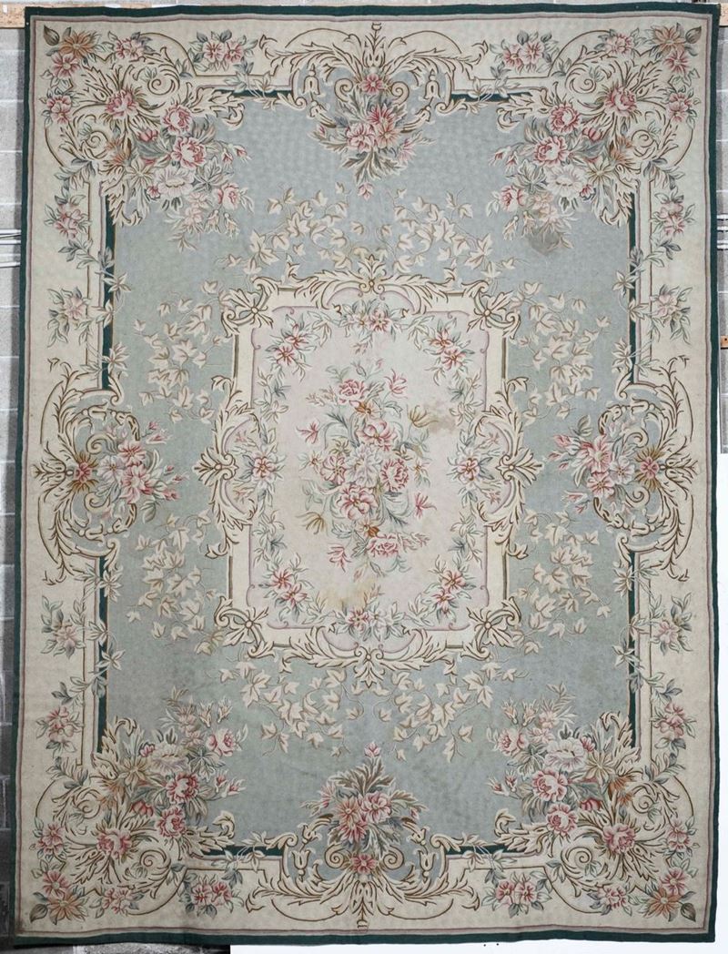 Tappeto a ricamo metà XX secolo  - Auction Carpets | Cambi Time - Cambi Casa d'Aste