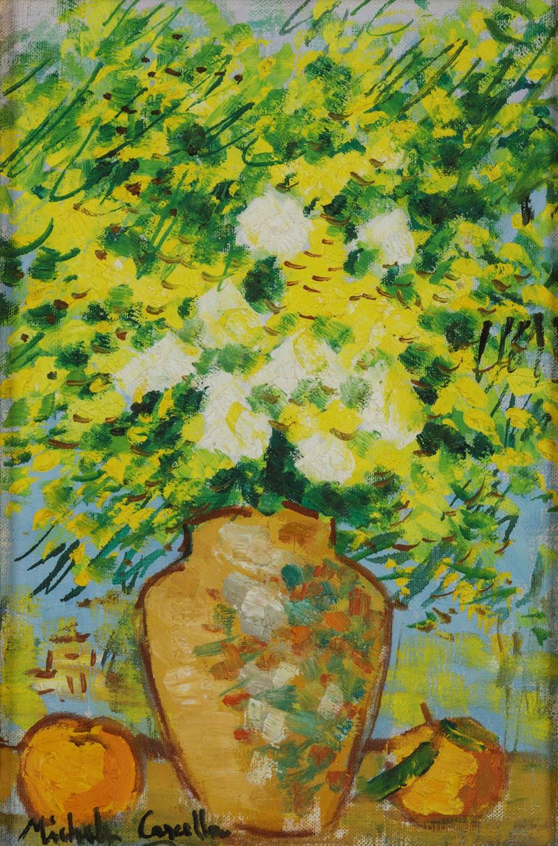 Michele Cascella - Vaso di Fiori