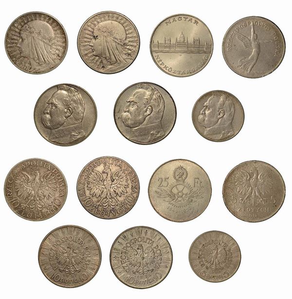 STATI VARI. Lotto di sette monete.