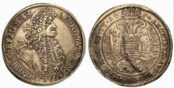 UNGHERIA. Leopold I, 1657-1705. Thaler 1690.