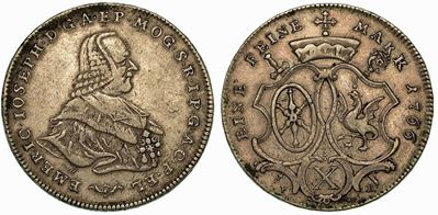 Germania - Mainz. Emerich Josef, 1763-1774. Thaler 1766.