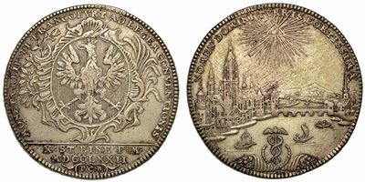 Germania - Frankfurt Am Main. Free City. Thaler 1772.