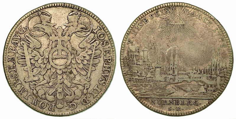 GERMANIA - NURNBERG. Free City Thaler 1765.  - Auction Numismatics - Cambi Casa d'Aste
