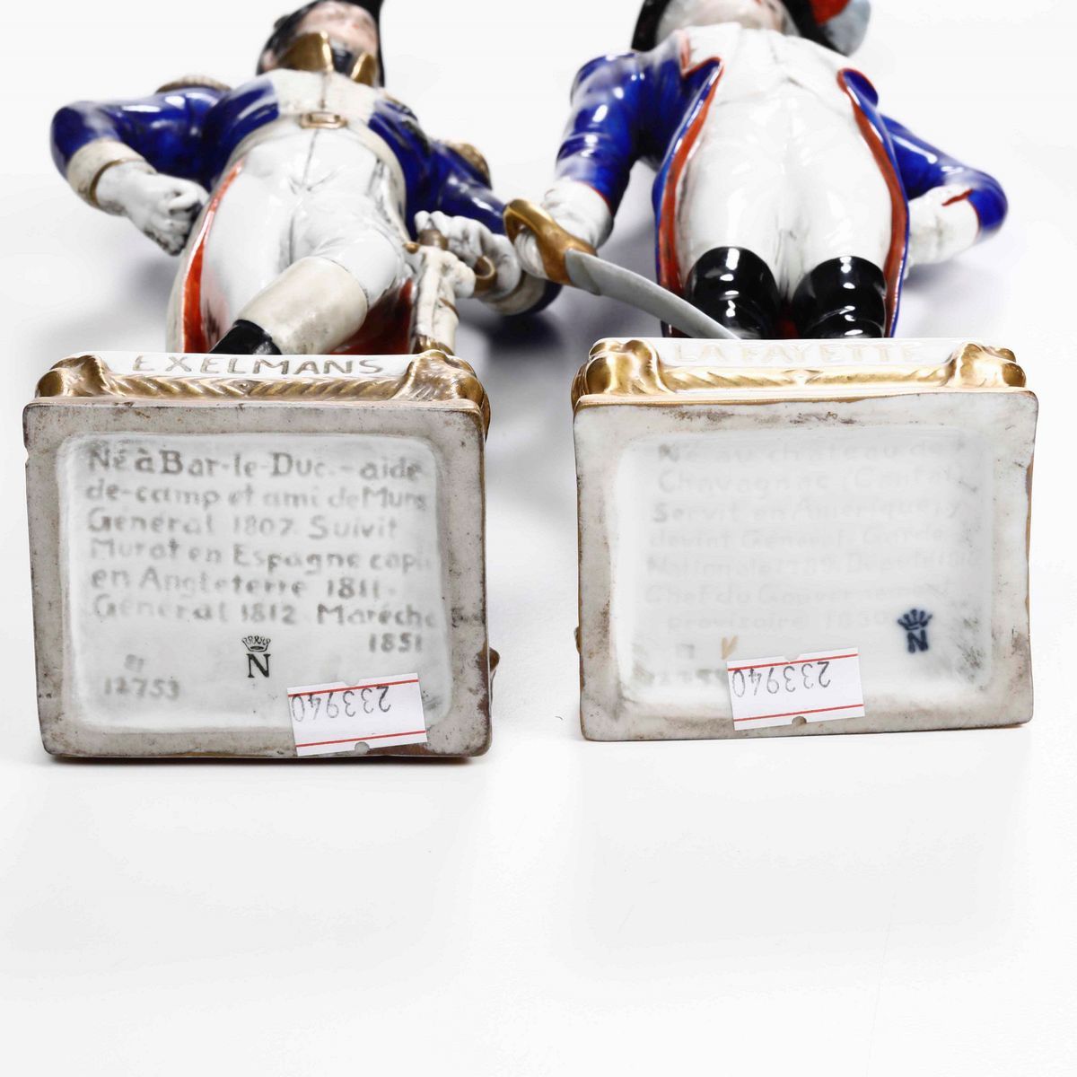 Cinque Statuine di Generali XX Secolo