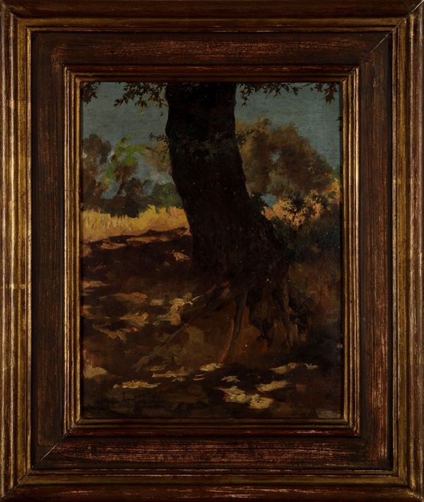 Italo De Sanctis (1880 - 1944) Senza titolo, 1891