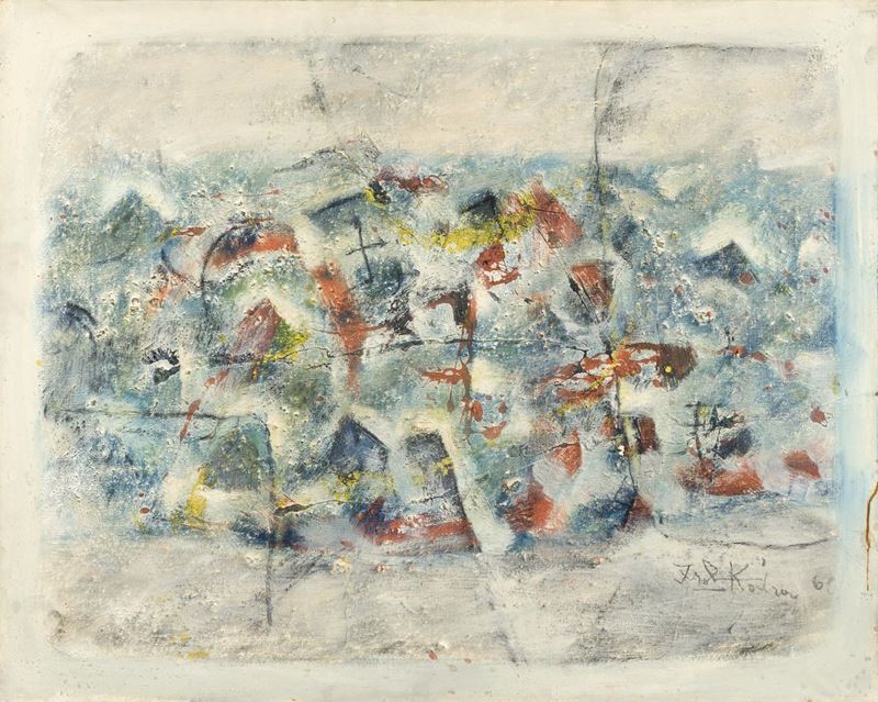 Ibrahim Kodra (1918-2006)senza Titolo, 1960