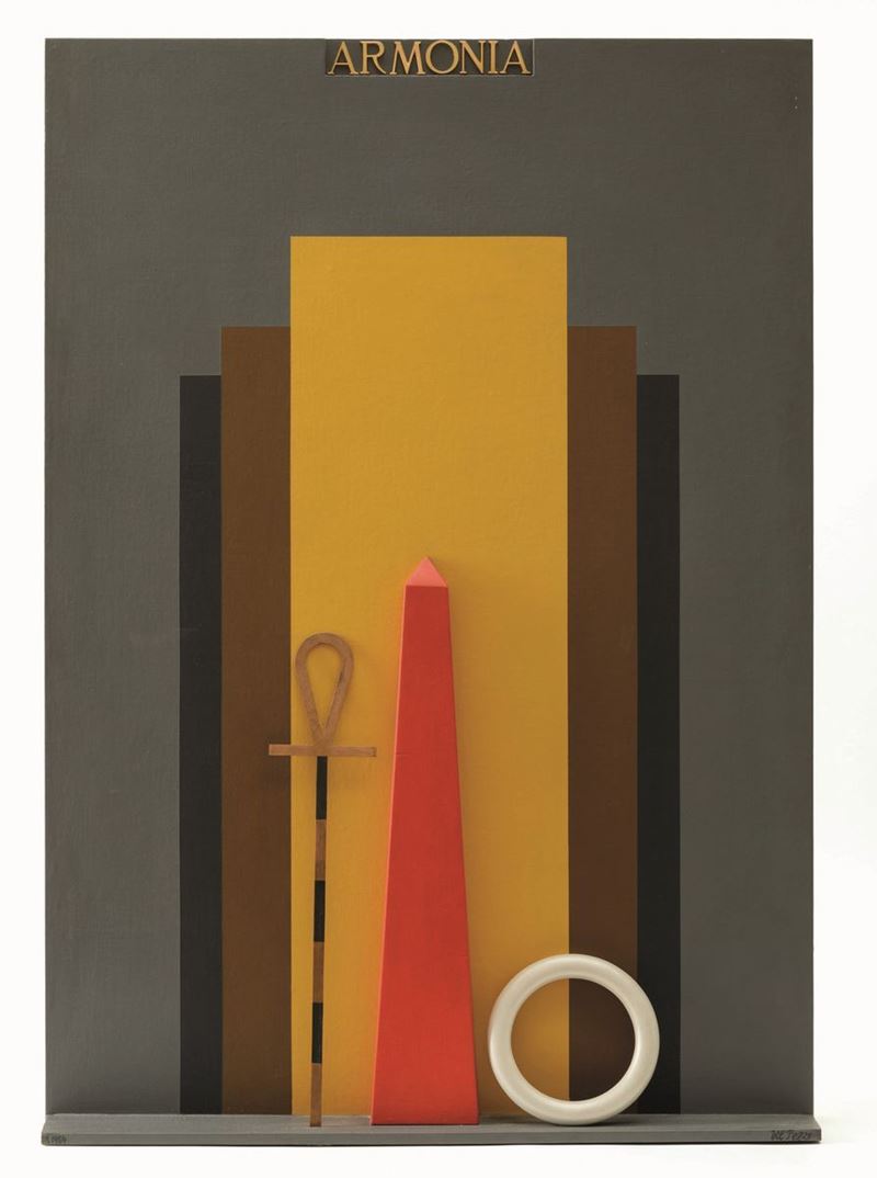 Lucio del Pezzo (1933-2020)armonia, 1984