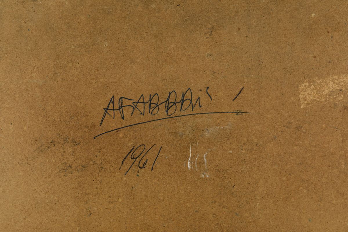 Agenore Fabbri (1911-1998)senza Titolo, 1961