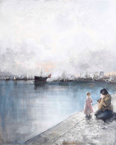 Molo di Genova, 1905