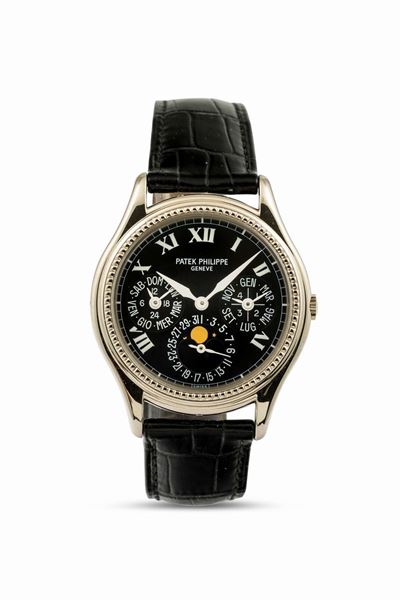Patek Philippe - Re. 5038 Raro Calendario Perpetuo in Oro Bianco con Fasi Lunari, Edizione Limita...