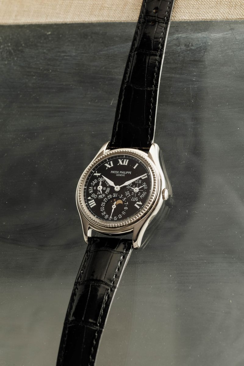 Patek Philippe - Re. 5038 Raro Calendario Perpetuo in Oro Bianco con Fasi Lunari, Edizione Limita...