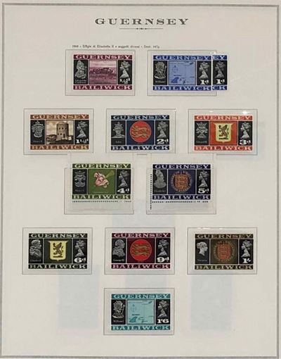 1965/1975, Gran Bretagna, Jersey (1969/1975), Guernsey (1969/1975) e Man (1973/1975).