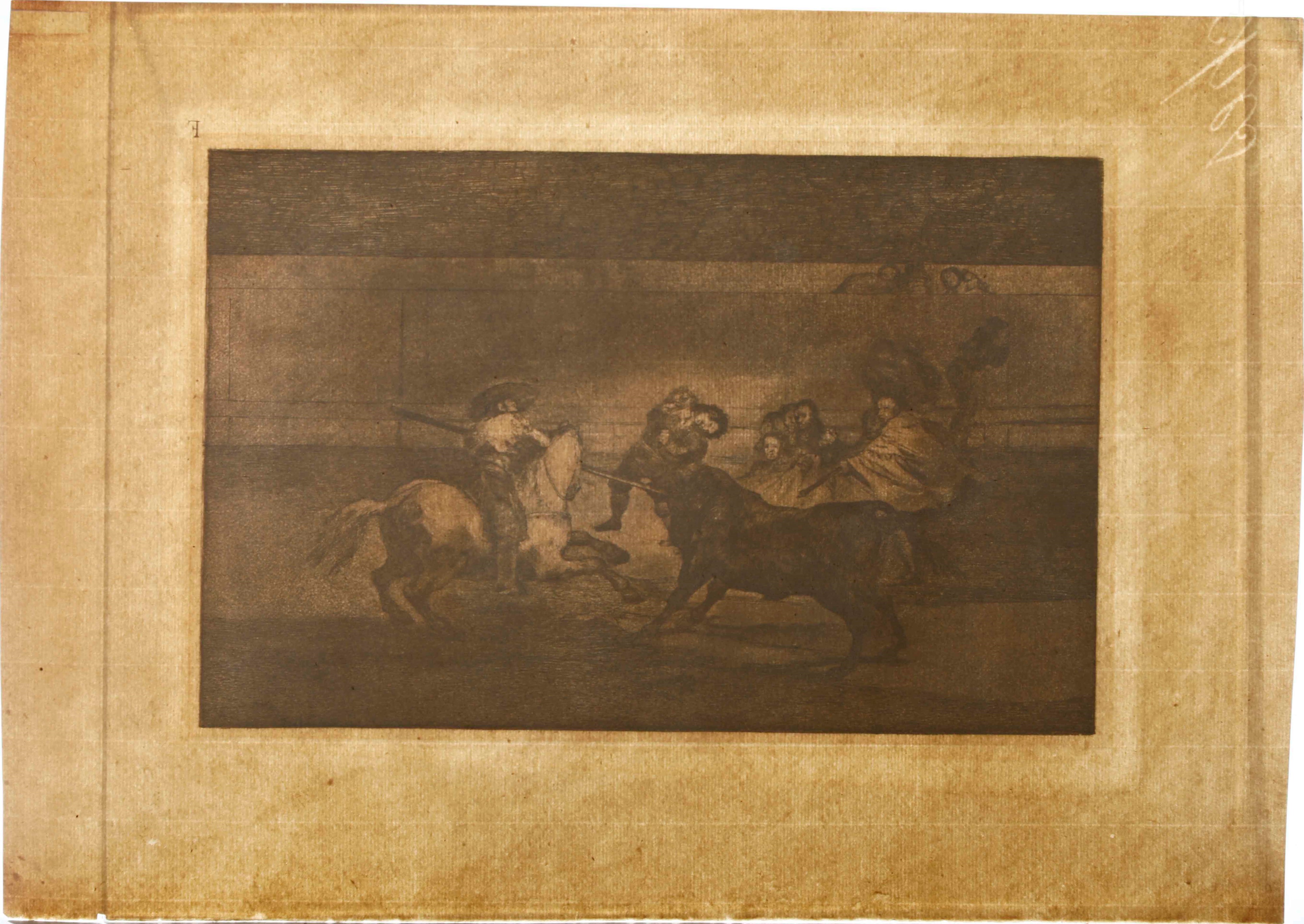 Francisco Goya - Goya Francisco (fuendetodos, 1746 – Bordeaux, 1828) Mort De Pepito Illo (3° Comp...