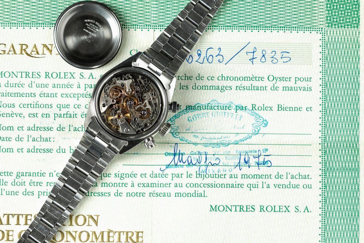 Rolex - Raro Cosmograph Daytona Sigma Dial Ref 6263, Anno 1974