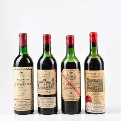 Chateau Grand-jour, Cotes De Bourg Chateau la Tour Canon, Pomerol Lebegue, Saint Estephe Chateau ...