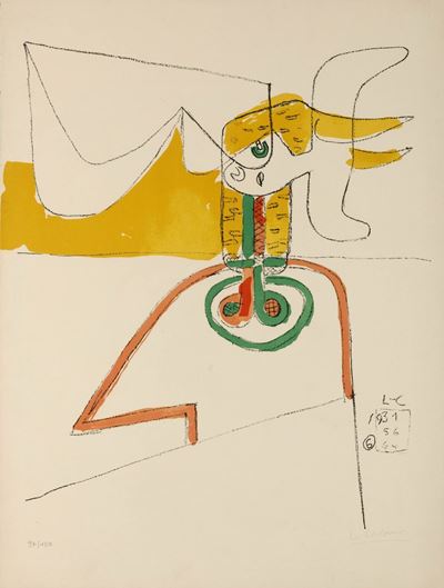 Le Corbusier (1887-1965)taureau 6/icone 8, 1931-1964