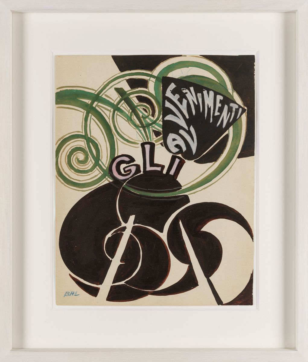 Giacomo Balla (1871-1958)progetto per la Copertina della Rivista gli Avvenimenti, 1916 Ca