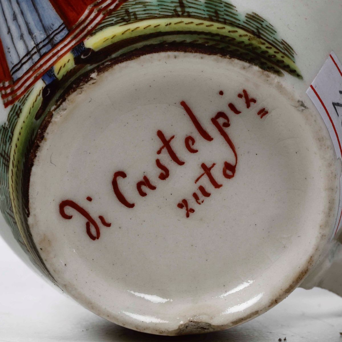 Una Tazza e un Piattino Napoli, Secondo Quarto del XIX Secolo