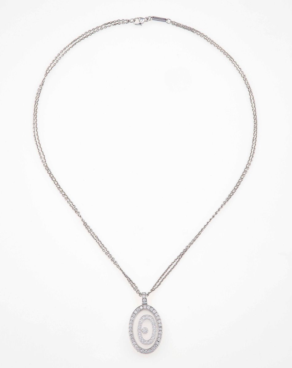 Chopard. Â€œhappy Spiritâ€ Pendente con Diamanti