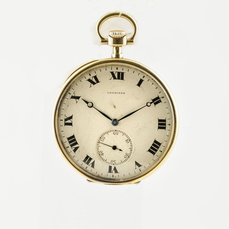 LONGINES - Orologio da taschino cassa in oro  - Auction Watches | Timed Auction - Cambi Casa d'Aste