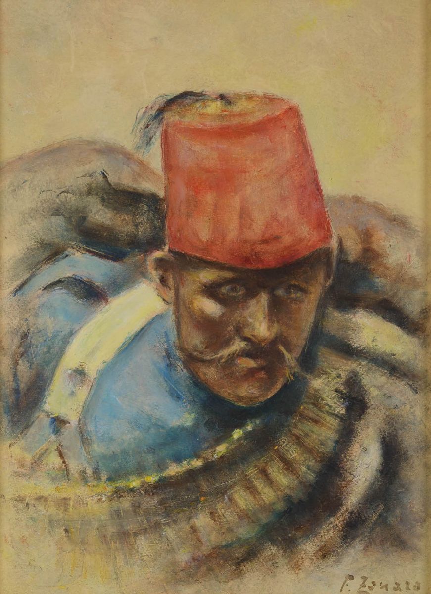 Faustino Zonaro (1913 - ?)figura di Soldato