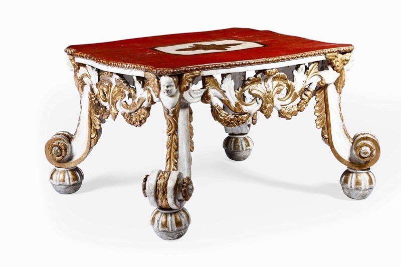 Tavolo d'appoggio Ebanisteria del XVIII secolo  - Auction Works and furnishings from Lombard collections and other provinces - Cambi Casa d'Aste