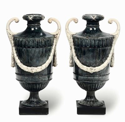 Coppia di Vasi Inghilterra, Manifattura Wedgwood, 1769-1780