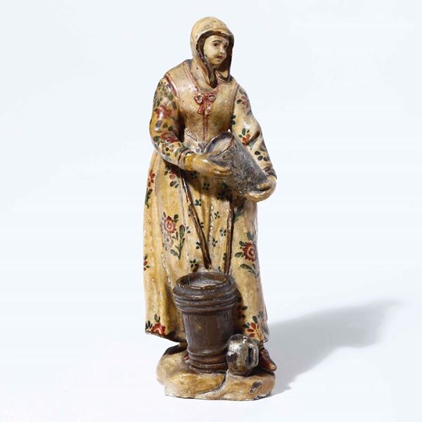 Figurina di venditrice XVIII secolo