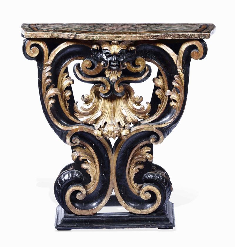 Tavolo parietale Arte lombarda del XVII secolo  - Auction Works and furnishings from Lombard collections and other provinces - Cambi Casa d'Aste