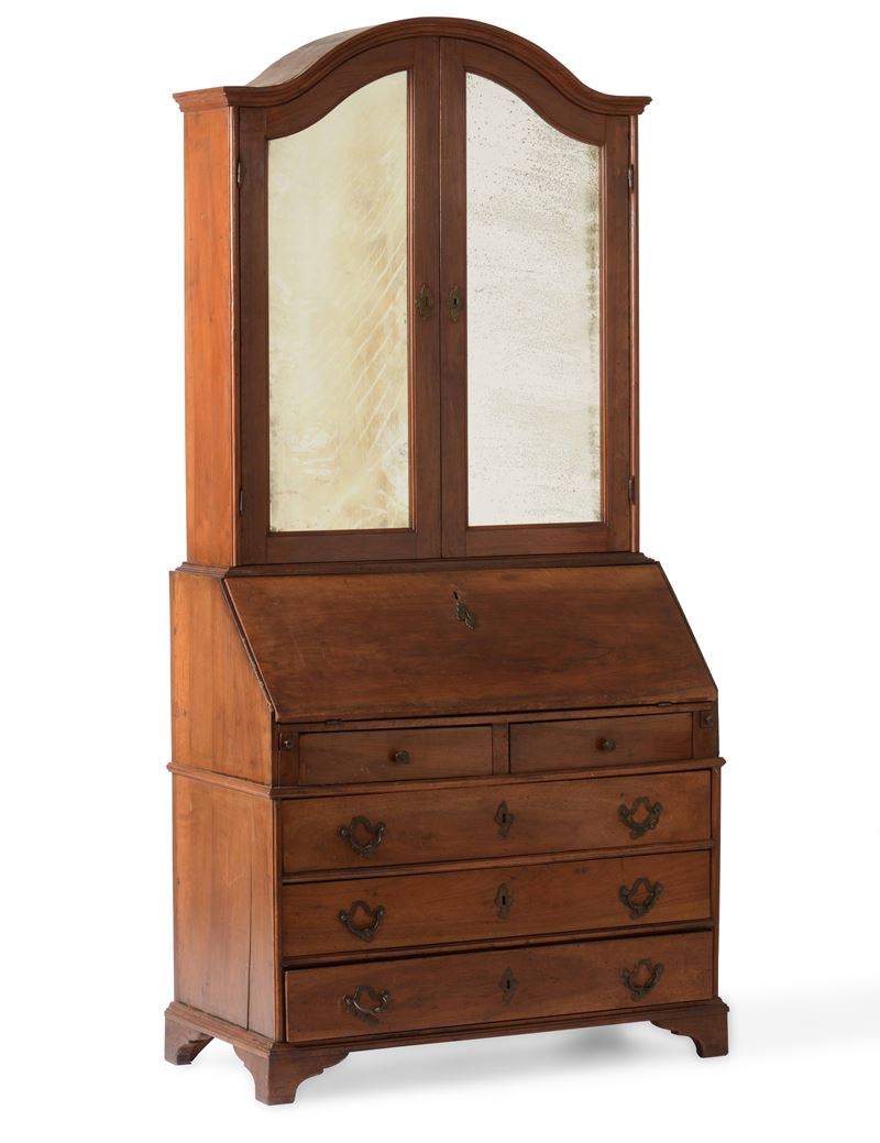 Trumeau con alzata a due ante a specchi, XIX secolo  - Auction Antiques | Timed Auction - Cambi Casa d'Aste