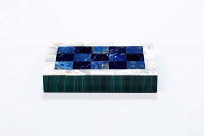 Cofanetto Lapislazzulo, Madreperla e Malachite Manifattura del XXI Secolo