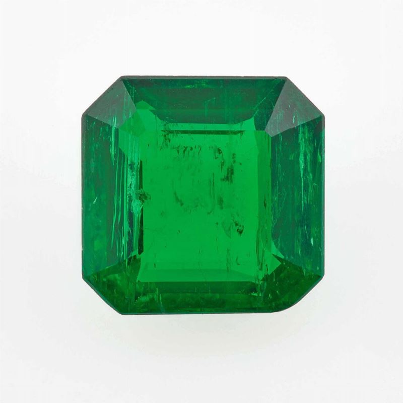 Smeraldo Colombia di ct 4.26  - Auction Fine Jewels - III - Cambi Casa d'Aste