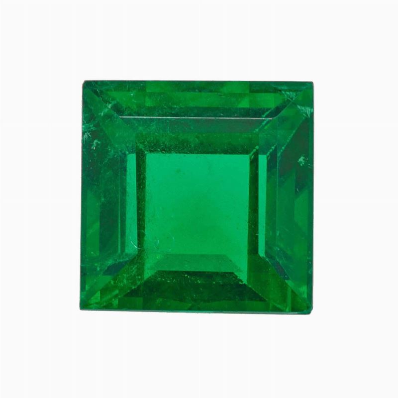 Smeraldo Colombia di ct 3.13  - Asta Fine Jewels - III - Cambi Casa d'Aste