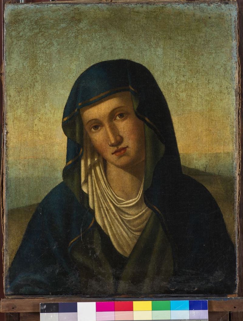 Scuola del XIX secolo Vergine Maria  - Auction Old Master Paintings | Time Auction - Cambi Casa d'Aste