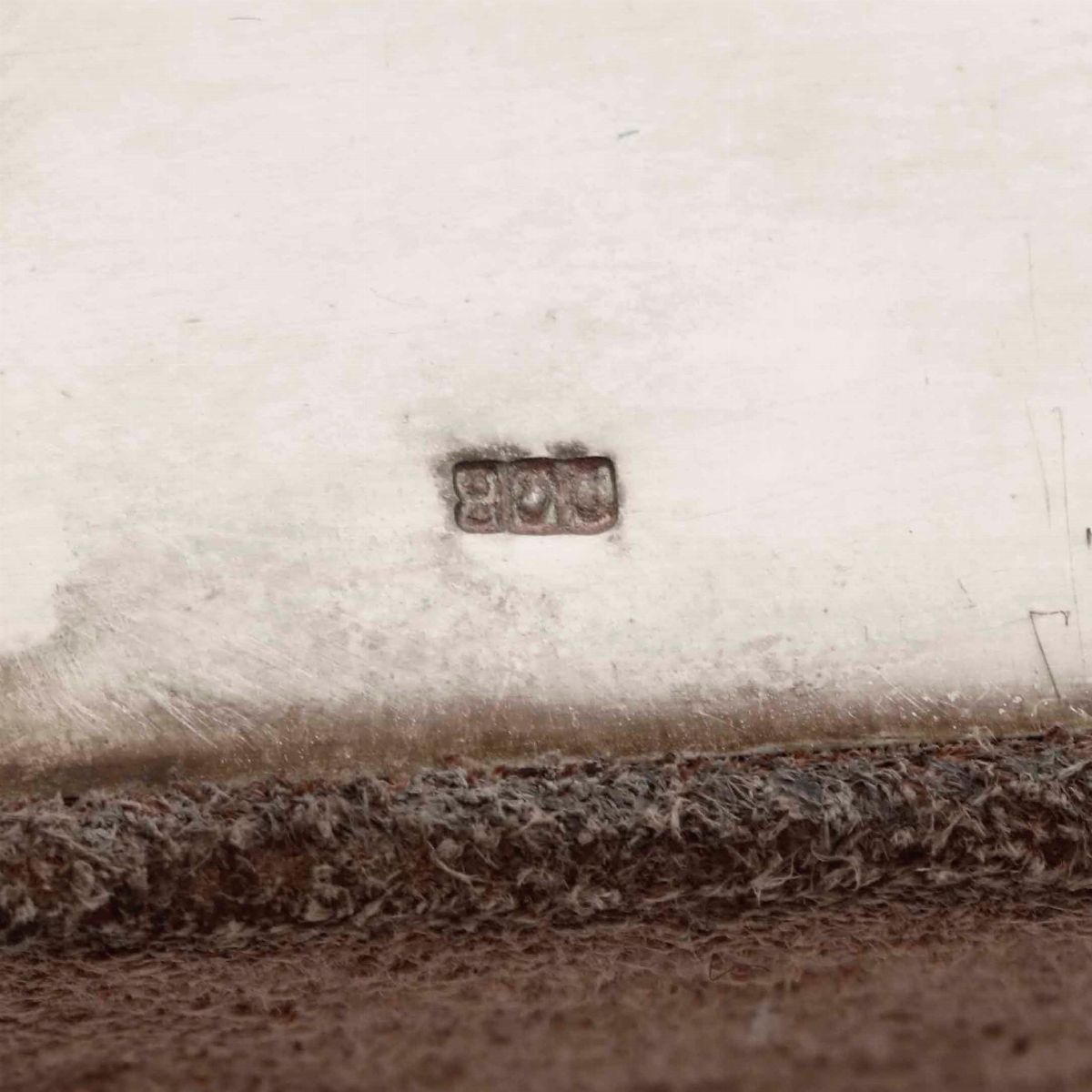 Barattolo Porta Tè in Argento. Inghilterra XX Secolo