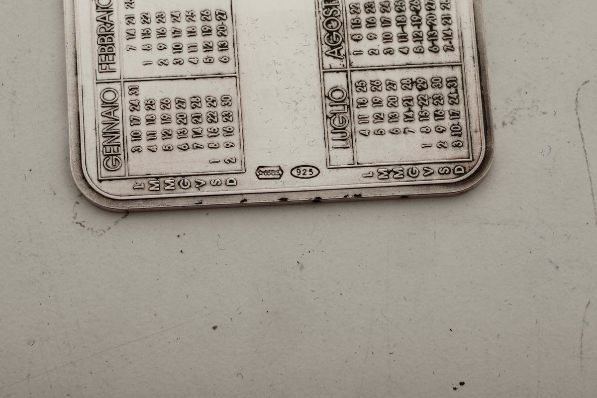 Lotto di Argenti. XX-XXI Secolo