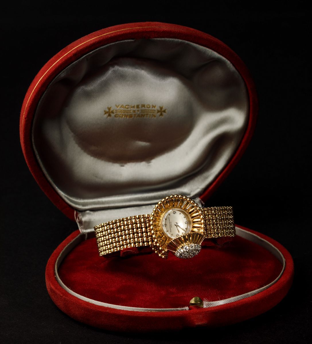 Vacheron & Constantin - Montre a Secret da Donna in Oro Rosa e Brillanti con Astuccio Originale e...