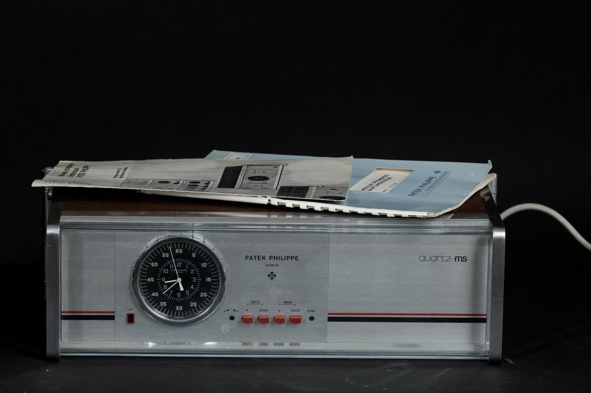 Patek Philippe - Ms Quartz, Orologio Elettronico Master Clock con la Funzione di Centralina Madre...