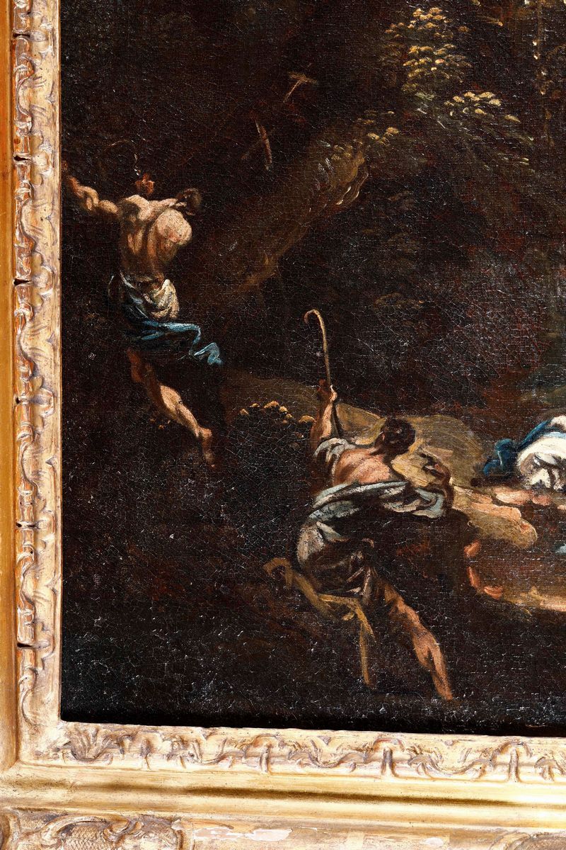 Alessandro Magnasco (genova 1667-1749)paesaggio Bucolico con Pastori