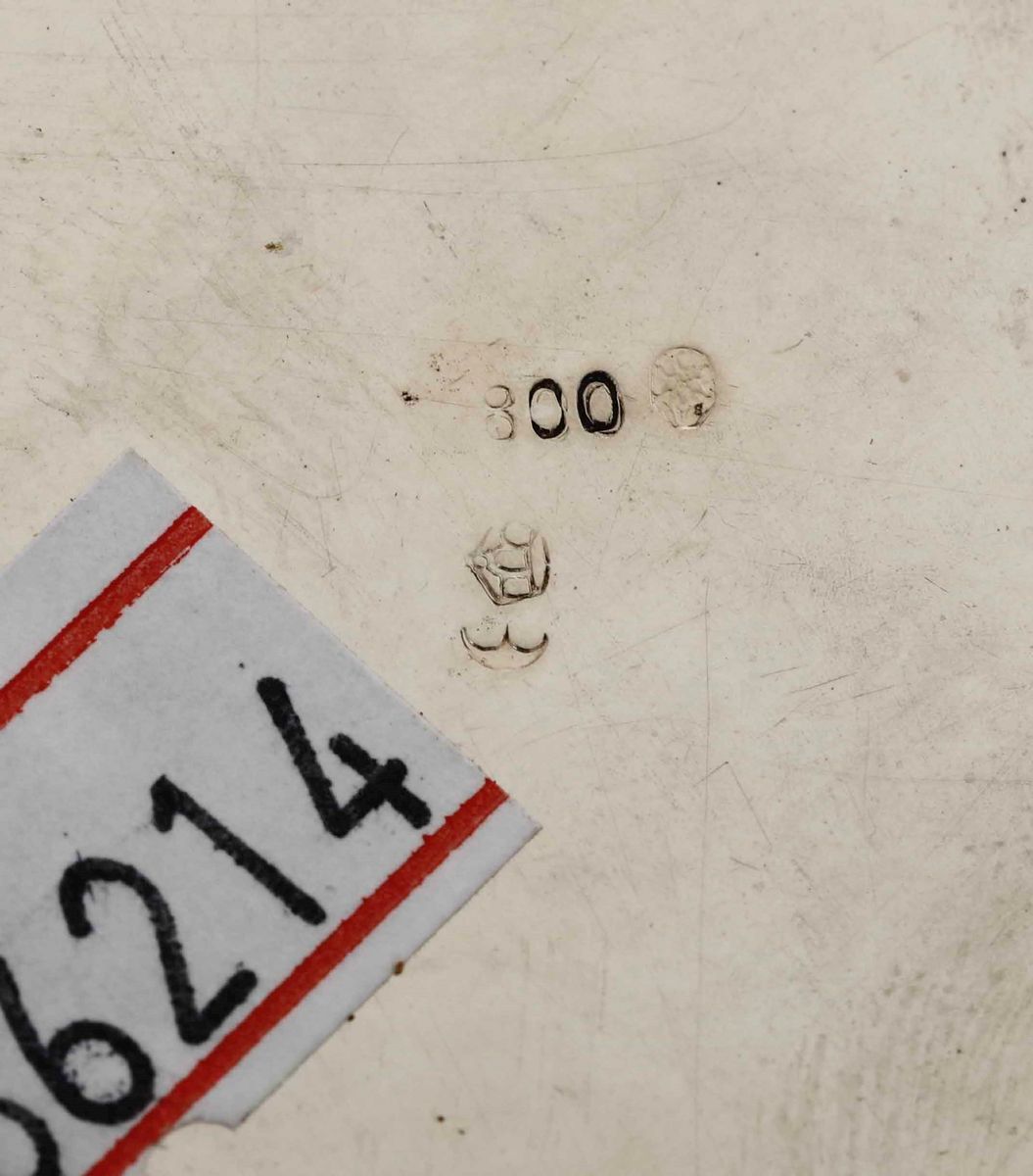 Lotto di Due Tabacchiere e Due Portacipria in Argento e Metallo Dorato