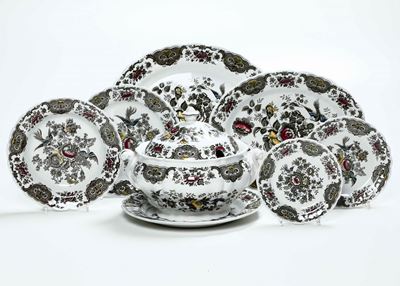 Servizio da Tavola "windsor" Inghilterra, Staffordshire, Manifattura Ridgway, Seconda Metà del XX...