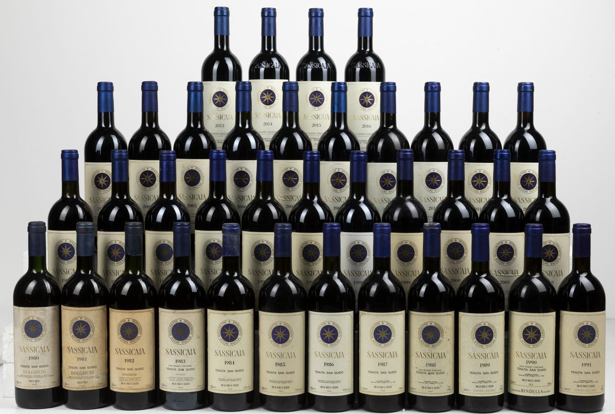 Tenuta San Guido, Verticale di Sassicaia