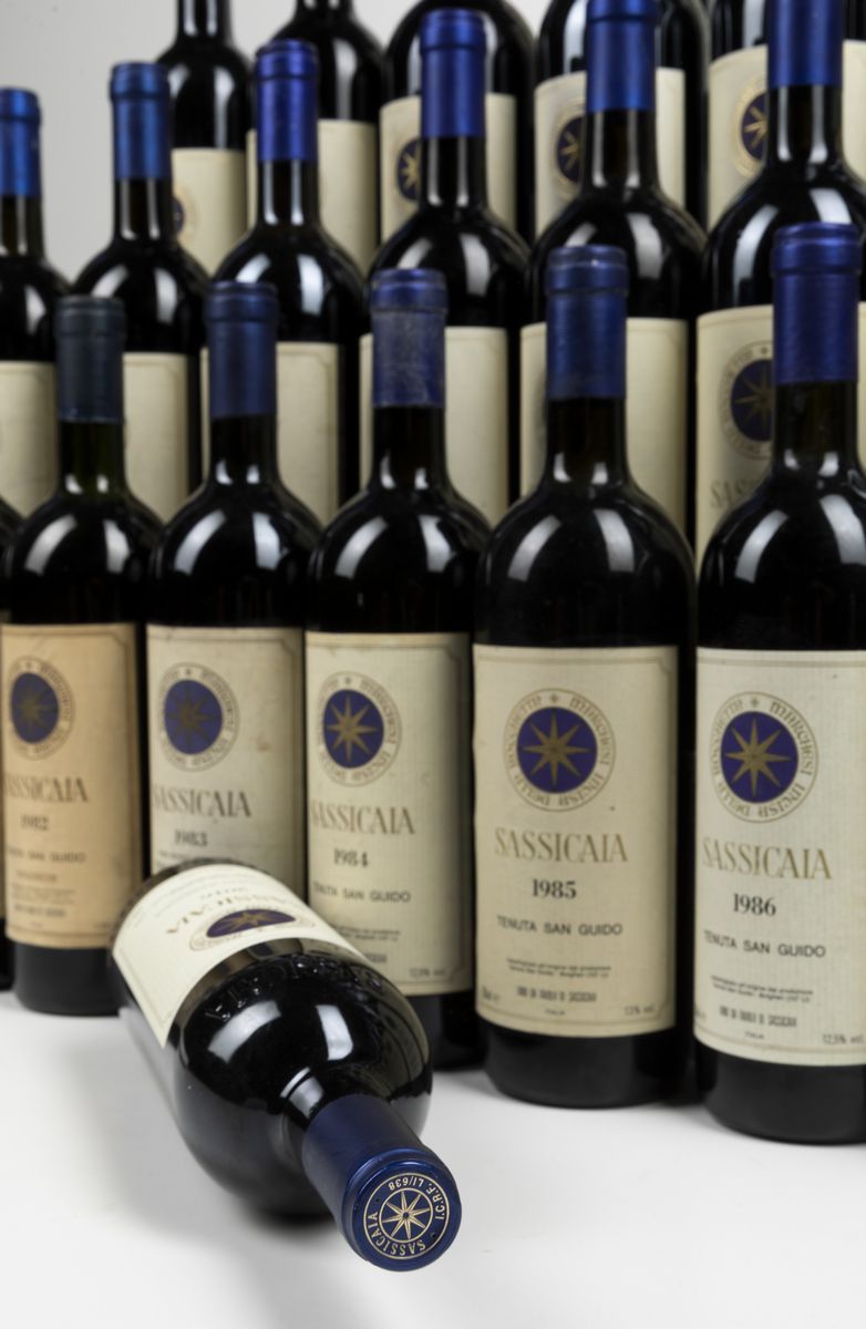 Tenuta San Guido, Verticale di Sassicaia