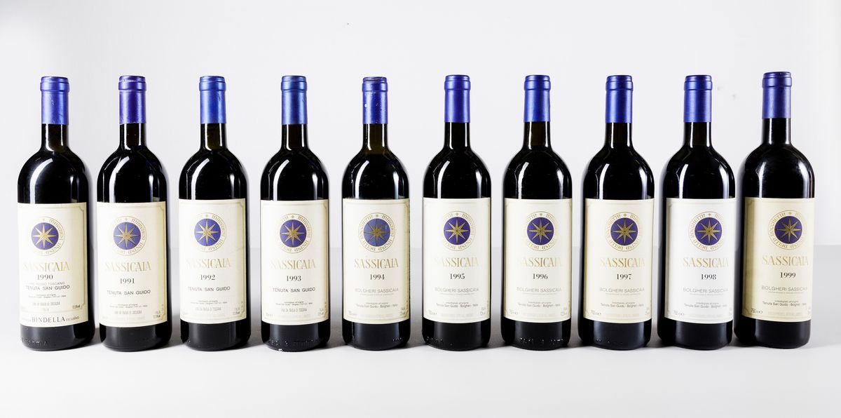 Tenuta San Guido, Verticale di Sassicaia